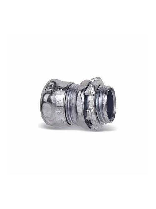Raco 2903 3/4 Inch Steel Non-Insulated Compression Straight EMT Connector Raco 2903 3/4 Inch Steel Non-Insulated Compression Straight EMT Connector