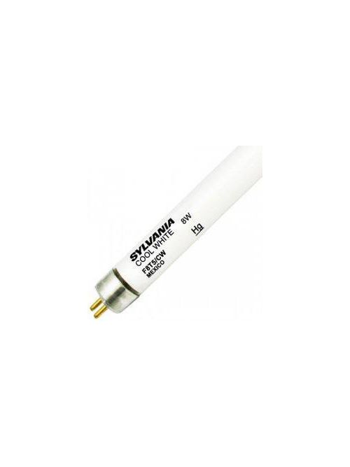 Product image for Sylvania 21366 8 W 60 CRI 4200 K 390 lm Miniature Bi-Pin Base T5 Fluorescent Lamp