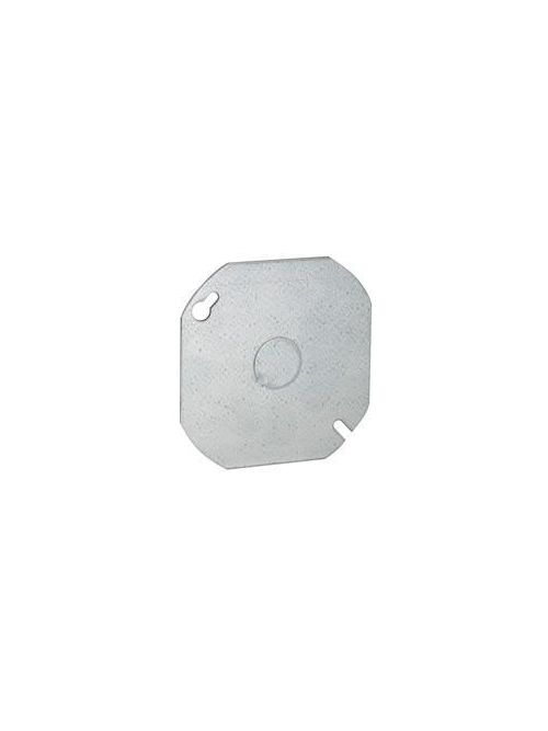 Raco 724 4 Inch Steel Flat Octagon Box Cover Raco 724 4 Inch Steel Flat Octagon Box Cover