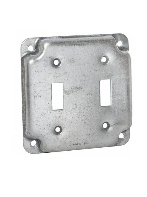 Raco 803C 4 Inch 1/2 Inch Raised 5.5 In Steel Square Surface Cover Raco 803C 4 Inch 1/2 Inch Raised 5.5 In Steel Square Surface Cover