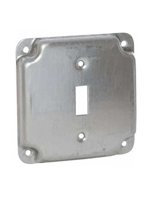 Raco 800C 4 Inch 1/2 Inch Raised 5.5 In Steel Square Surface Cover Raco 800C 4 Inch 1/2 Inch Raised 5.5 In Steel Square Surface Cover