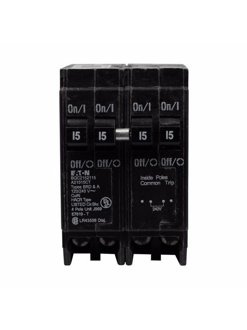 Eaton Electrical BQC230230 1 Inch CTL Class Type BQC Plug-On Circuit Breaker Eaton Electrical BQC230230 1 Inch CTL Class Type BQC Plug-On Circuit Breaker