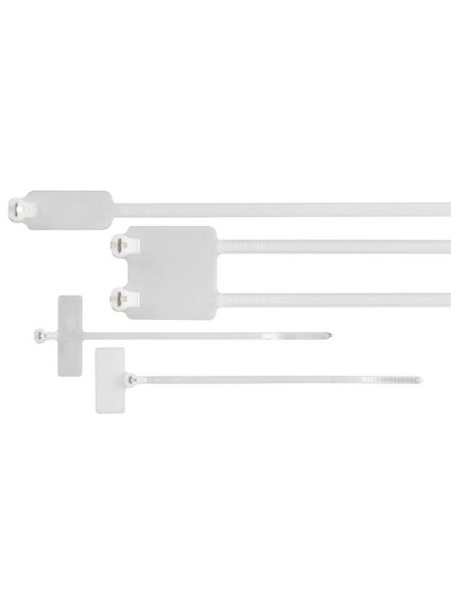 Catamount IDNY-2000-9-M 2 x .75 Inch 120 lb Nylon Id Tag Cable Tie Catamount IDNY-2000-9-M 2 x .75 Inch 120 lb Nylon Id Tag Cable Tie
