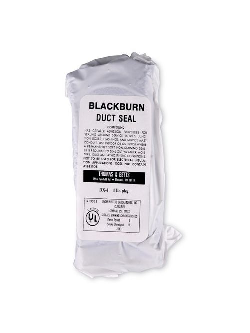 Blackburn DX-1 1 lb Slug Gray Duct Seal Blackburn DX-1 1 lb Slug Gray Duct Seal