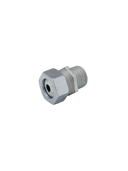 RACO 3702-5 1/2 Inch Threaded 0.375 to 0.5 Inch Zinc Electroplated Steel Form 2 Straight Strain Relief Cord Connector RACO 3702-5 1/2 Inch Threaded 0.375 to 0.5 Inch Zinc Electroplated Steel Form 2 Straight Strain Relief Cord Connector
