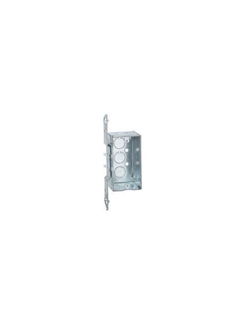 Raco 678 2-1/8 Inch Deep S Set 1/2 Inch Bracket 1/2 Inch Knockout Utility Box Raco 678 2-1/8 Inch Deep S Set 1/2 Inch Bracket 1/2 Inch Knockout Utility Box