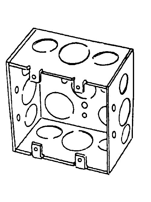 Product image for Appleton 132AP-SPL BX SQ CNR SW 4X2-1/8