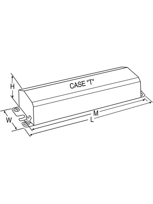 Philips Lighting V-2S34-TP 277 Volt 2-Lamp Magnetic Ballast Philips Lighting V-2S34-TP 277 Volt 2-Lamp Magnetic Ballast