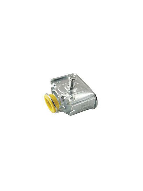 RACO 2715 1/2 Inch Zinc Electroplated Steel Straight Cable Connector RACO 2715 1/2 Inch Zinc Electroplated Steel Straight Cable Connector