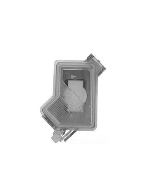 Product image for Pass & Seymour WIUC10-CL While-In-Use Weatherproof Cover 1 Gang Clear