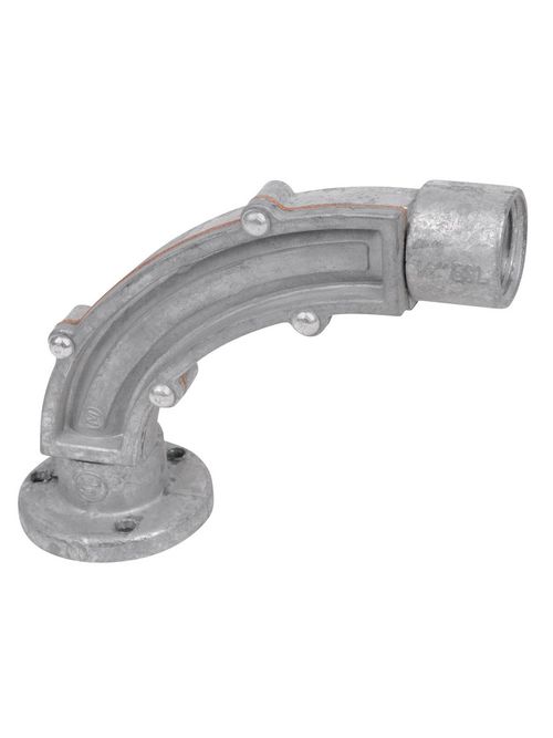 Red Dot ESL-2 3/4 Inch Die-Cast Aluminum 90 Degrees Rigid Conduit Slab Insert Red Dot ESL-2 3/4 Inch Die-Cast Aluminum 90 Degrees Rigid Conduit Slab Insert