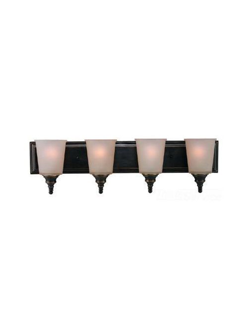 Product image for Sea Gull Lighting 44332-825 4-Light Vintage Bronze Bath Bar Lighting Fixture