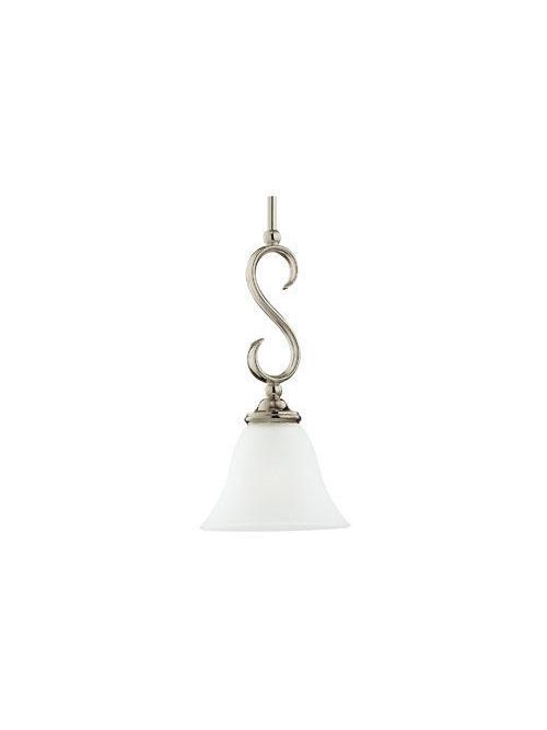 Product image for Sea Gull Lighting 61360-965 1-Lamp 8/13.5/100 W 120 Volt Antique Brushed Nickel Medium A19 Pendant Light Fixture