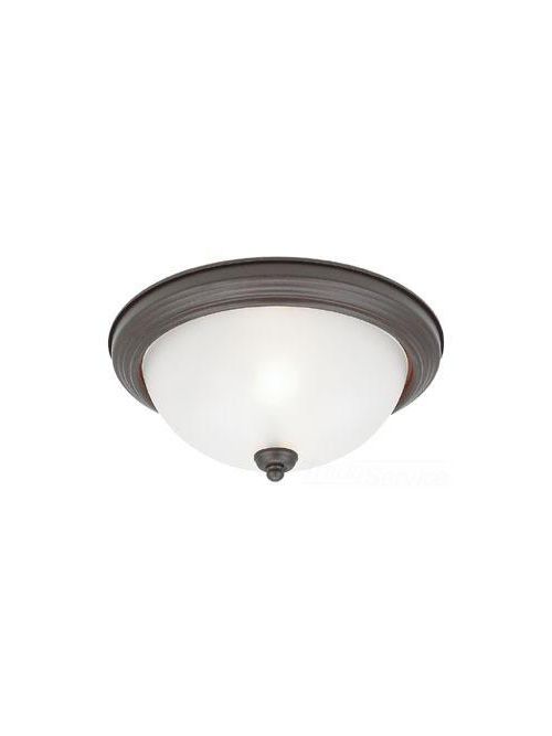 Product image for Sea Gull Lighting 77065-814 3-Light Close-To-Ceiling Misted Bronze Lighting Fixture