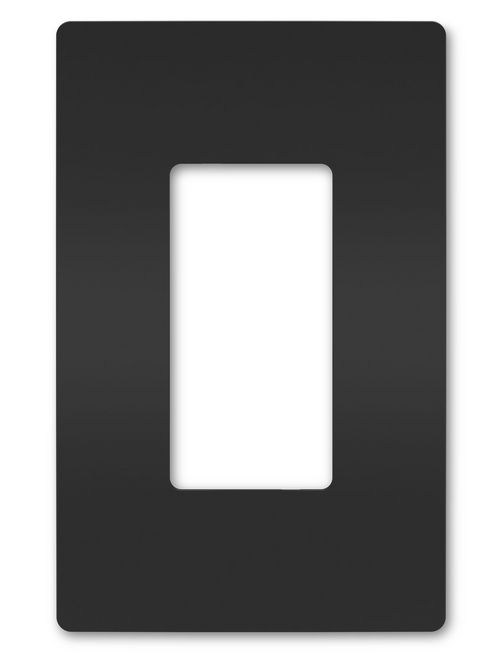 Pass & Seymour RWP26BK 1-Gang Black Polycarbonate Screwless Wallplate Pass & Seymour RWP26BK 1-Gang Black Polycarbonate Screwless Wallplate