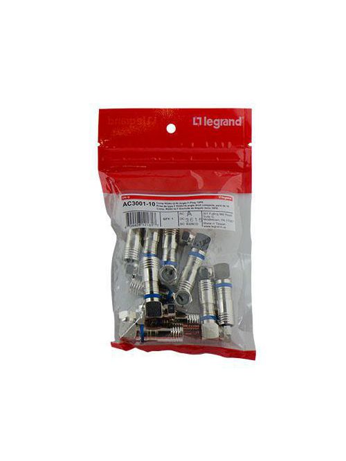 OnQ AC300110 COMP RG6U-Q RT ANGLE F OnQ AC300110 COMP RG6U-Q RT ANGLE F