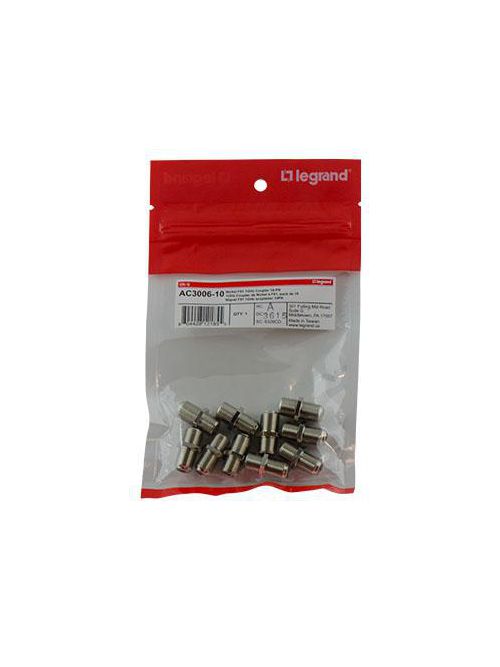 NICKEL F81 COUPLER 10 PK NICKEL F81 COUPLER 10 PK