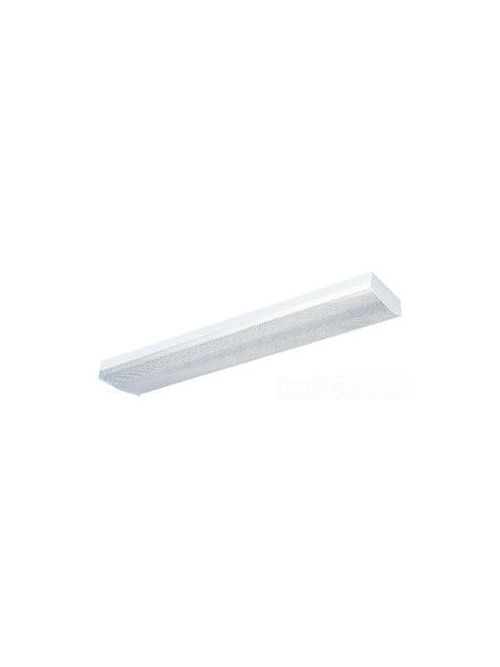 Product image for Sea Gull Lighting 59034LE-15 32 W 48 x 9 x 3-1/4 Inch 2-Lamp 120 Volt White T8 Fluorescent Ceiling Flush Mount Trim and Chassis