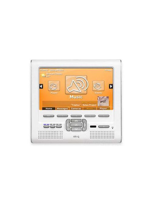 Product image for On-Q HA5009-WH 7 Inch White LCD Console