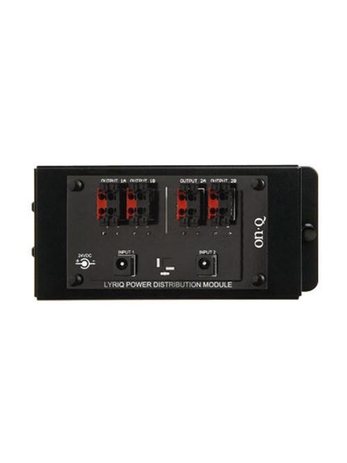 On-Q AU1001 2.5 Amp 24 VDC Black 18 Gauge Cold Rolled Steel Audio System Keypad Power Distribution Module On-Q AU1001 2.5 Amp 24 VDC Black 18 Gauge Cold Rolled Steel Audio System Keypad Power Distribution Module