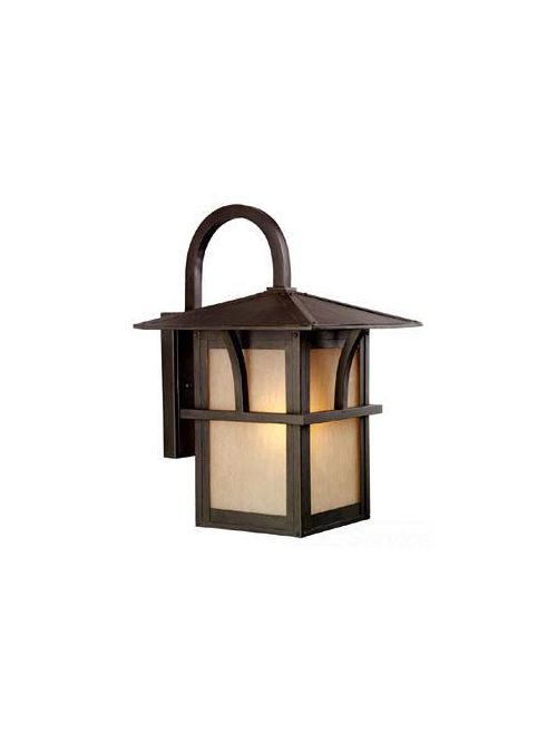 Product image for Medford Lakes 1 Light Large Wall Lantern - Statuary Bronze