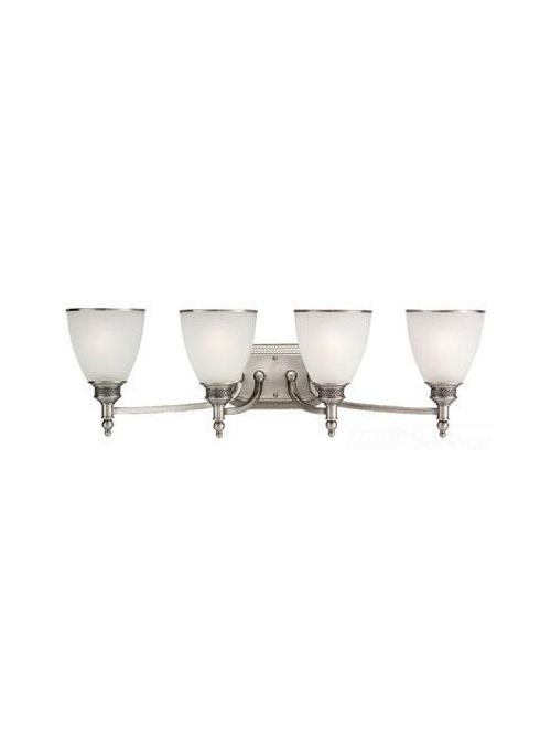 Product image for Sea Gull Lighting 44352-965 4-Light Antique Brushed Bath Bar Lighting Fixture