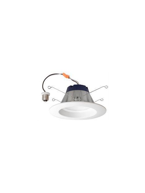 Product image for Sylvania 73159 120 Volt 10 W 0.08 Amp 83 CRI 5000 K 700 lm White 1-Lamp LED Recessed Downlight Kit