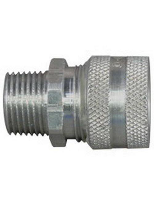 Product image for Appleton CG-250300 3" Aluminum Liquidtight Cord and Cable Connector