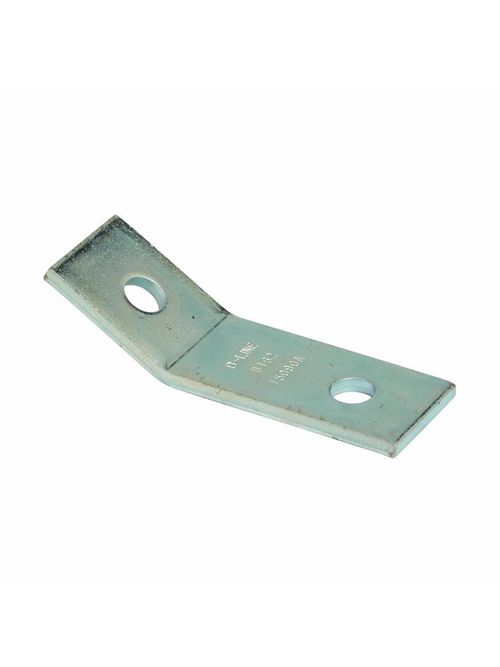 B-Line Series B162ZN 2-Hole 30 Degree Zinc Plated Open Angle B-Line Series B162ZN 2-Hole 30 Degree Zinc Plated Open Angle