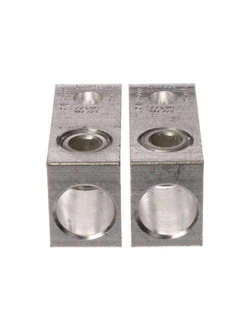 Product image for Siemens H56477 9/16 x 1/2 Inch Stud/Allen 3/0 AWG to 800 MCM Tinned Aluminum 1-Hole Connector Lug