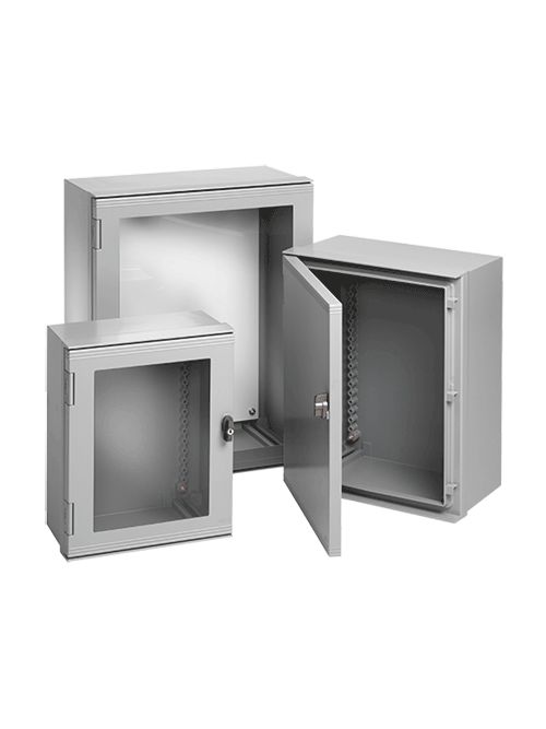 Hoffman UU1008030W 1008.1 x 808 x 321.1 mm Fiberglass NEMA 4X Window Door Enclosure Hoffman UU1008030W 1008.1 x 808 x 321.1 mm Fiberglass NEMA 4X Window Door Enclosure