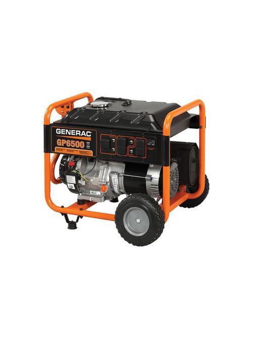 Product image for Generac 5940 6500 W 240 VAC 60 Hz Recoil Pull Start Portable Generator