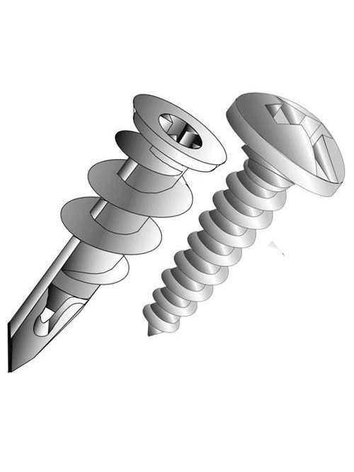 Minerallac 39929 #6 101-Piece Zinc Alloy Combination Slotted/Phillips Drive Mini Anchor Kit Minerallac 39929 #6 101-Piece Zinc Alloy Combination Slotted/Phillips Drive Mini Anchor Kit