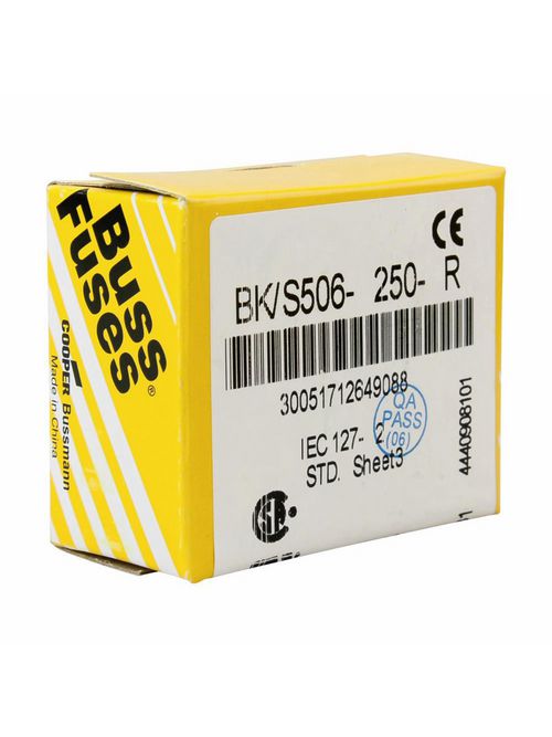 Bussmann Series S506-2.5-R 2.5 Amp Fuse Bussmann Series S506-2.5-R 2.5 Amp Fuse