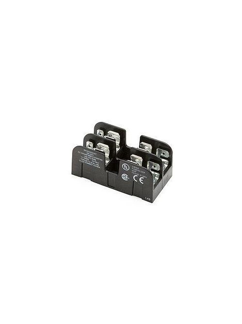 Product image for Eaton Bussmann BCA6033PQ 3-Pole 1/10 to 30 Amp 600 Volt Class CC Fuse Block