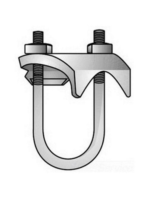 Product image for O-Z/Gedney UBC-250G 2-1/2 Inch Right Angle Conduit Clamp