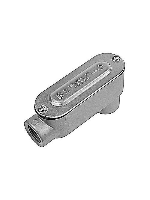 Red Dot DALB-9-CG 3-1/2 Inch Die-Cast Aluminum Rigid/IMC Conduit Body Cover and Gasket Red Dot DALB-9-CG 3-1/2 Inch Die-Cast Aluminum Rigid/IMC Conduit Body Cover and Gasket