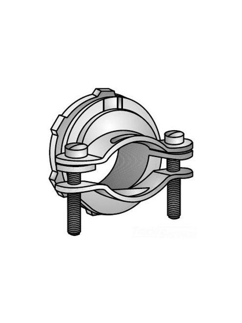 Product image for O-Z/Gedney 908 1-1/2 Inch 2 Screw Non-Metallic Cable Connector