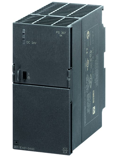 Siemens Industry 6ES73071EA010AA0 120 to 230 VAC Input 24 VDC 5 Amp Output Stabilized Power Supply Siemens Industry 6ES73071EA010AA0 120 to 230 VAC Input 24 VDC 5 Amp Output Stabilized Power Supply