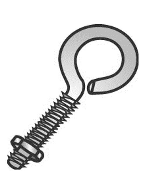 Minerallac 64264 5/16 x 4 Inch Zinc Plated Steel Eye Bolt with Hex Nut Minerallac 64264 5/16 x 4 Inch Zinc Plated Steel Eye Bolt with Hex Nut