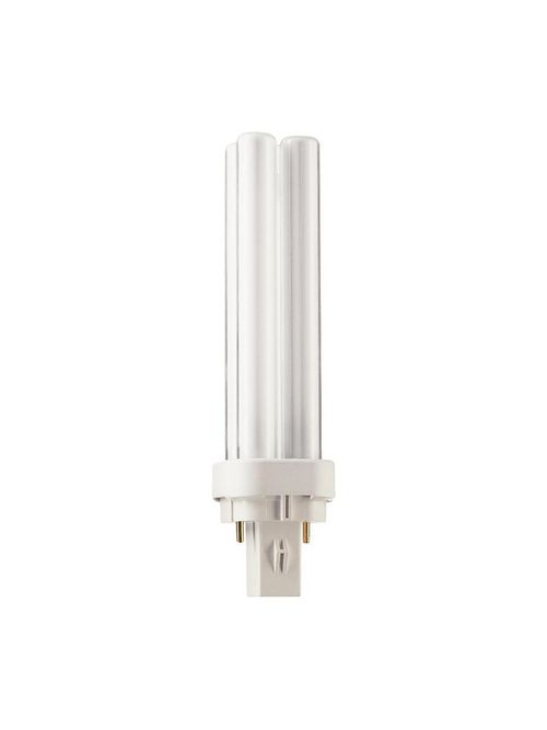 Product image for Philips 383141 13 W PL-C G24d-1 2-Pin 900 Lumen 2700 K 82 CRI Compact Fluorescent Lamp