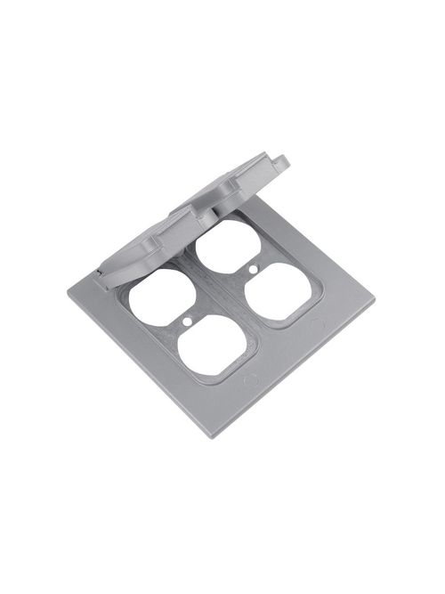 Red Dot 2CCD 2-Gang Duplex Receptacle Cover Red Dot 2CCD 2-Gang Duplex Receptacle Cover