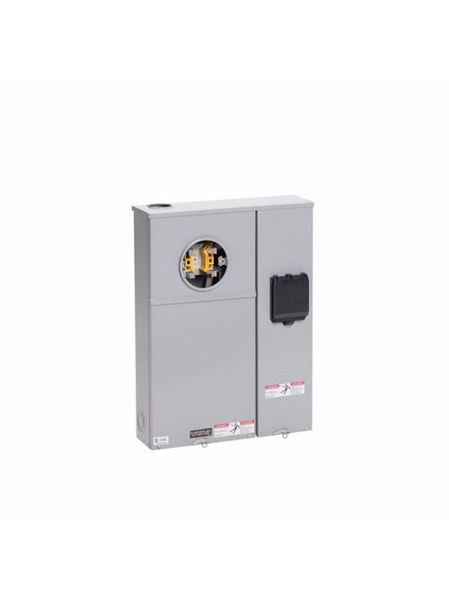 B-Line Series U224 MTB 240 Volt 200 Amp 2-Pole 1-Phase 3-Wire 4-Jaw Meter Main Load Center with Bypass B-Line Series U224 MTB 240 Volt 200 Amp 2-Pole 1-Phase 3-Wire 4-Jaw Meter Main Load Center with Bypass