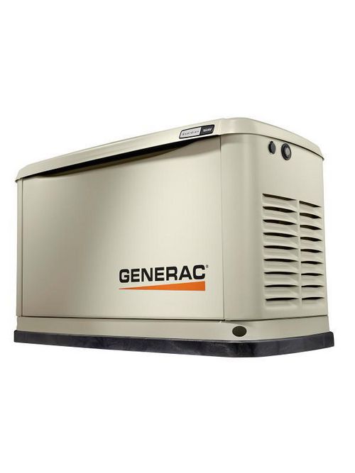 Product image for GENERAC 7031 11/10 kW AIR COOLED GENERATOR STEEL ALUMINUM ENCLOSURE