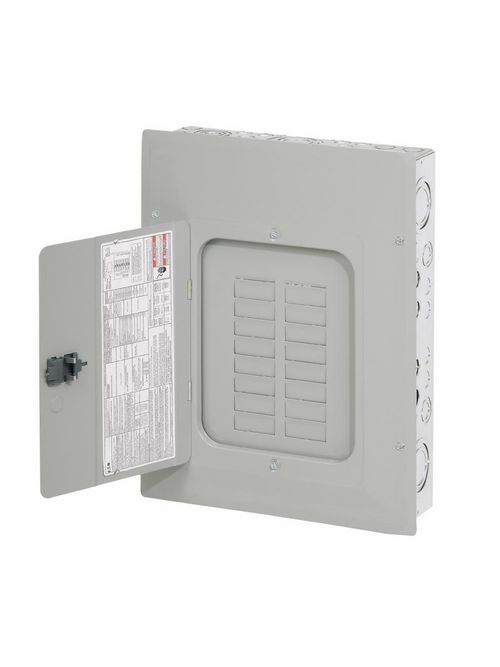 Product image for Eaton Electrical BR1624L125 120/240 VAC 125 Amp 1-Phase 3-Wire 1 Inch Main Lug Load Center