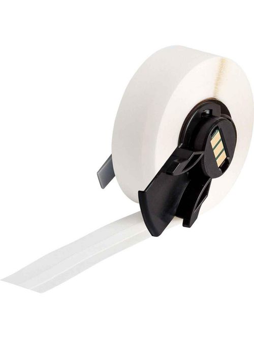 Brady PTLTB-498-240 0.24 Inch x 30 Foot Vinyl Cloth White Semi-Gloss Terminal Block Label Roll Brady PTLTB-498-240 0.24 Inch x 30 Foot Vinyl Cloth White Semi-Gloss Terminal Block Label Roll