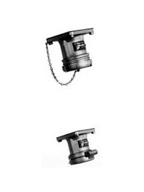 Appleton Group ADR1033 100 Amp 3-Pole S1 Receptacle with Screw and Spring Covers