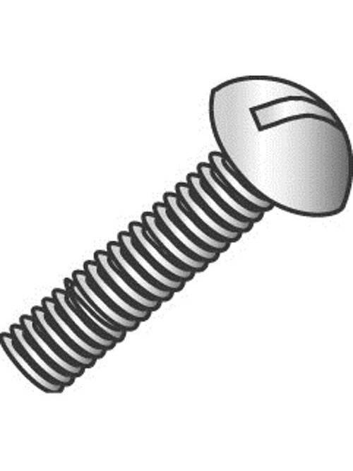 Product image for Cully 52356 8-32 x 3-1/2" Machine Screws, Round Head, Combo Phillips/Slotted, Zinc