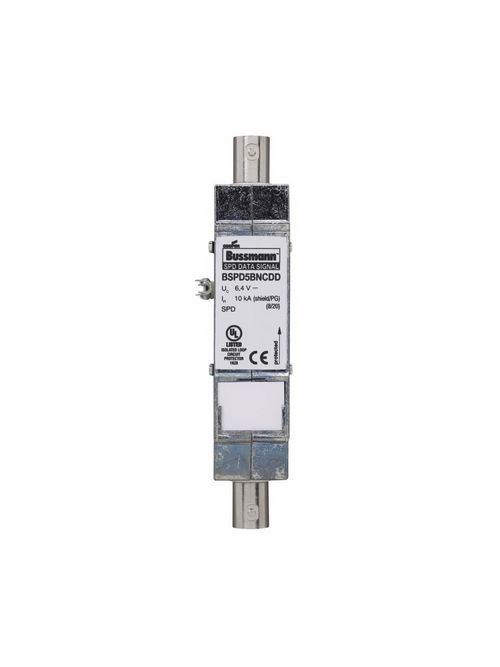 Product image for Eaton Bussmann BSPD5BNCDD 5 Volt Din Rail Surge Protection Device
