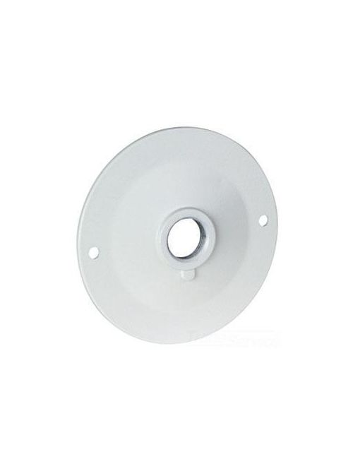 Product image for Thomas & Betts DSS-1-WH 1-Hole White Round Lampholder Cover